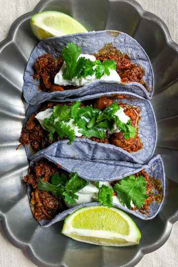 Salsa Macha Chicken Thighs