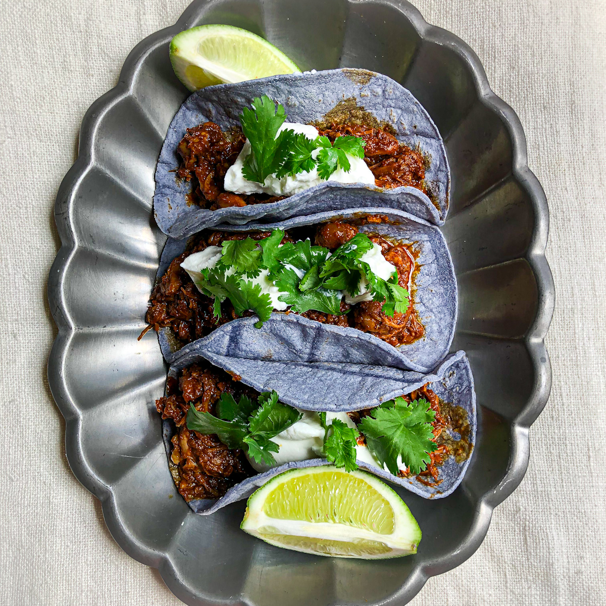 Salsa Macha Chicken Thighs