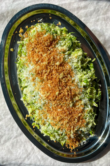 Shaved Brussels Sprout Caesar