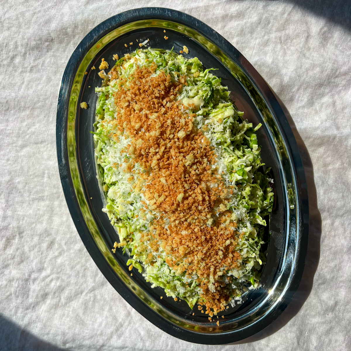 Shaved Brussels Sprout Caesar