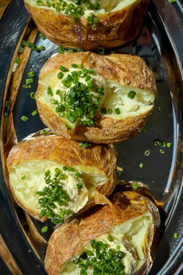 Umami Butter Baked Potatoes