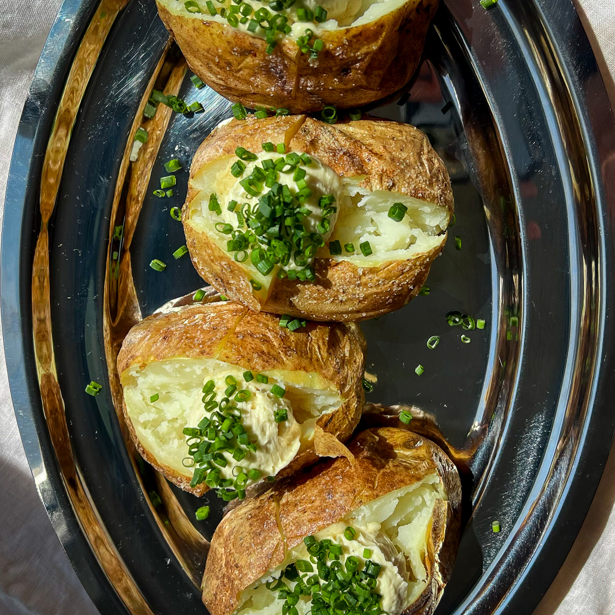 Umami Butter Baked Potatoes