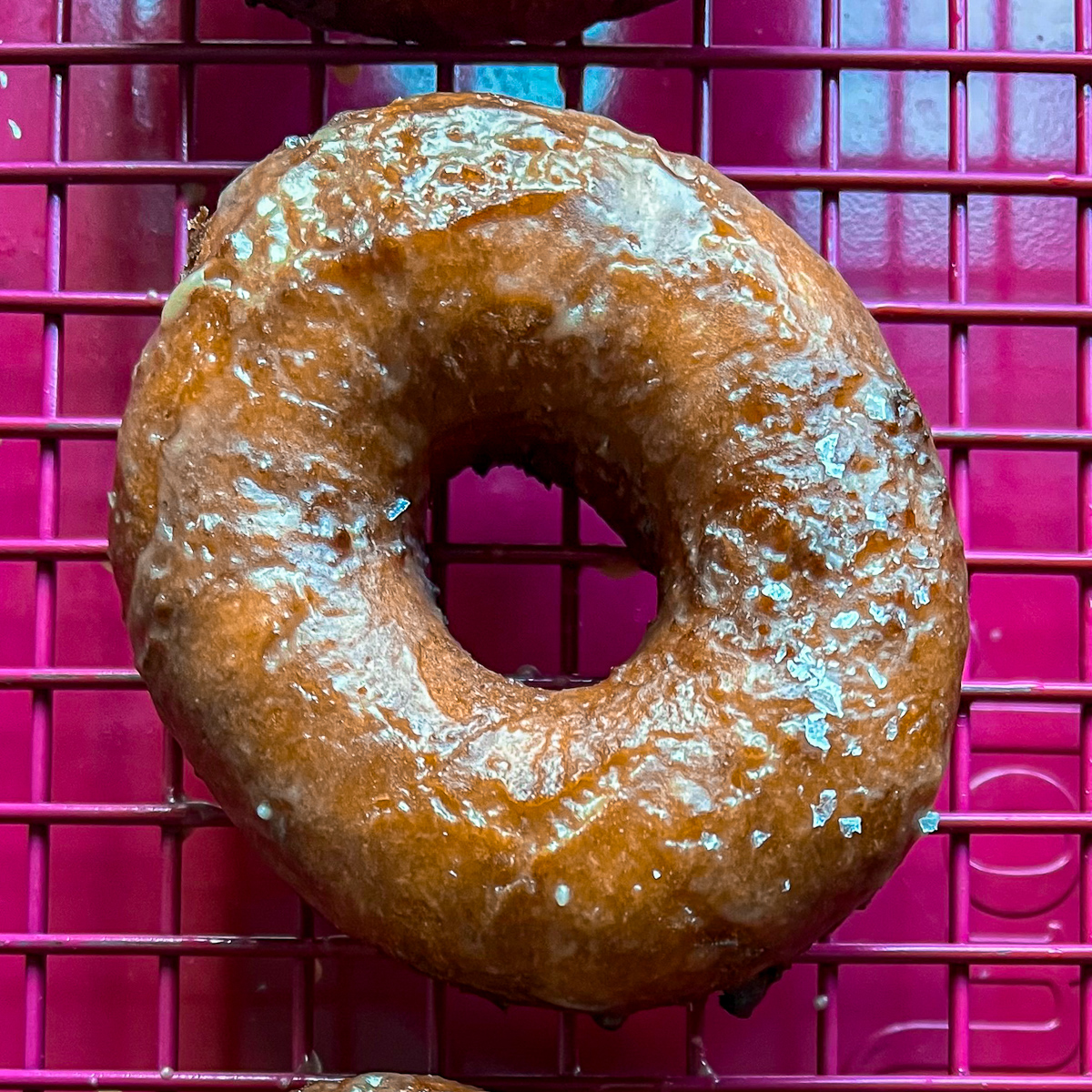 Miso Maple Sour Cream Cake Donuts
